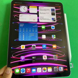 128GB Apple IPad Pro 11” 4th Generation (2022 Latest Model / M2 chip) Wi-Fi + Cellular (5G Unlocked)Keyboard, Pen & Accessories (warranty - 04 /2024) 