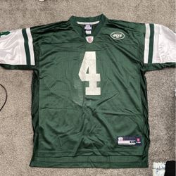 NFL Hall Of Famer Brett Favre New York Jets Jersey #4