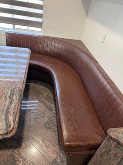 Custom kitchen couch/bench