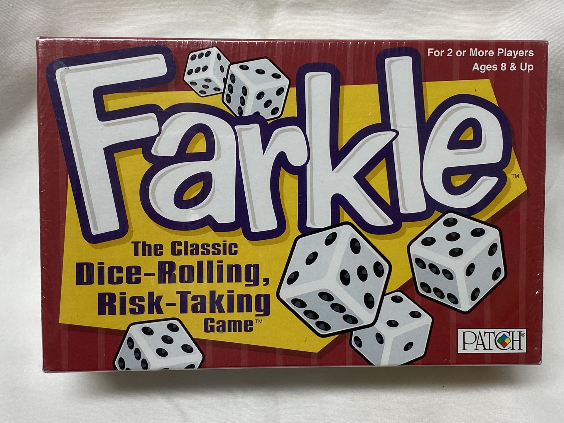 Farkle Classic Dice rolling Risk taking family friends fun game New Sealed