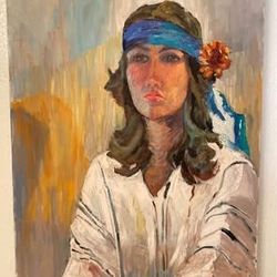 Beautiful Oil painting by Pauahi Clark Audrey