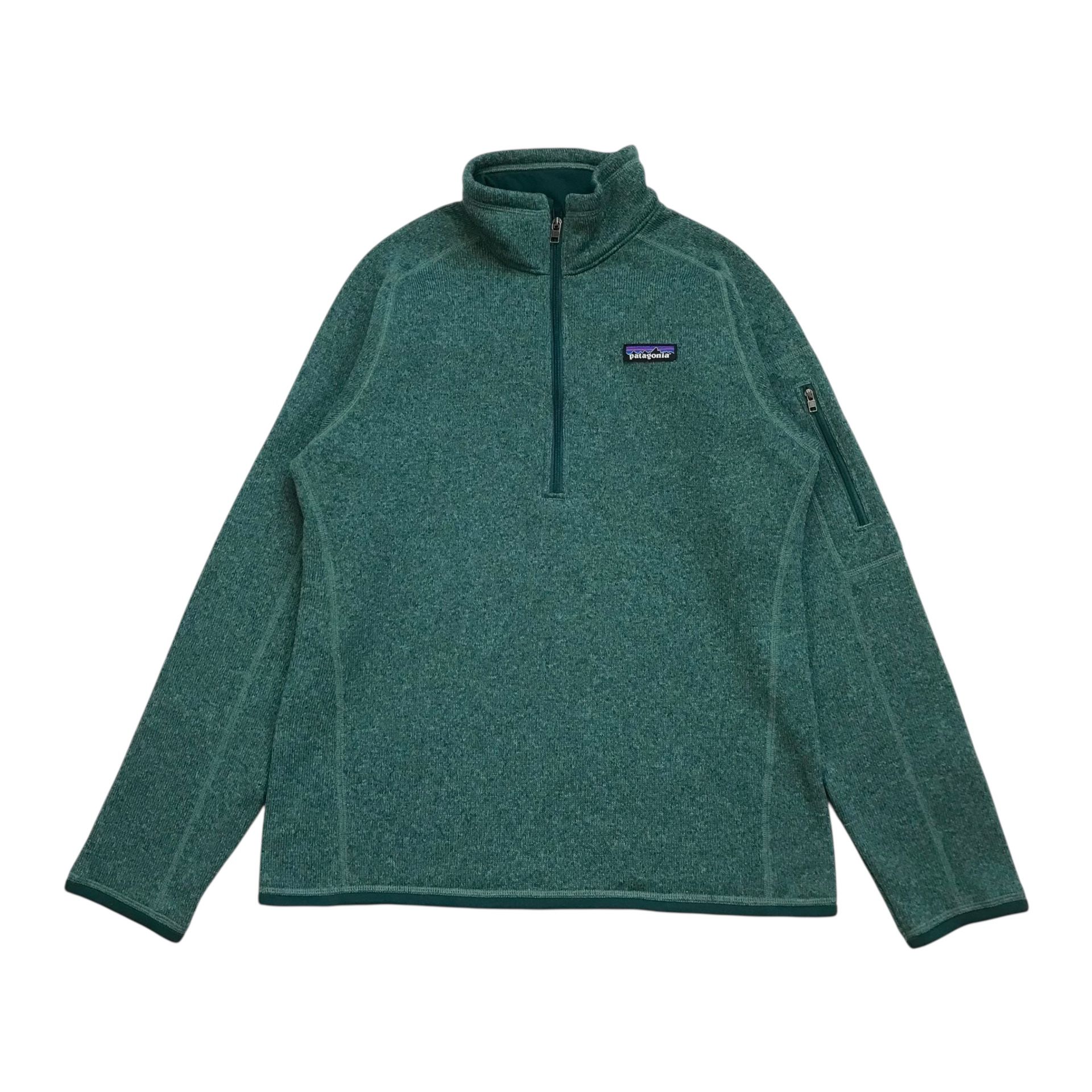 PATAGONIA BETTER SWEATER JACKET MEDIUM M MENS GREEN FLEECE SWEATSHIRT FULL ZIP