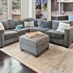 Grey Sectional $150 |  Dinning Table $75