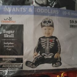 Skeleton Costume For Babies