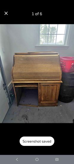 Vintage Roll top Desk