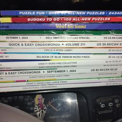 Huge Lot Of Crosswords, SUDOKU, Find A WORD And More 14 ISSUES In All!