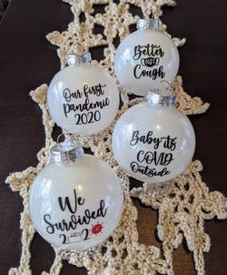 Covid Ornaments