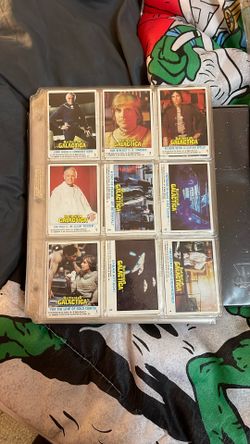 128 Battle Star Galactic Trading Cards 