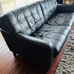 Leather Couch 