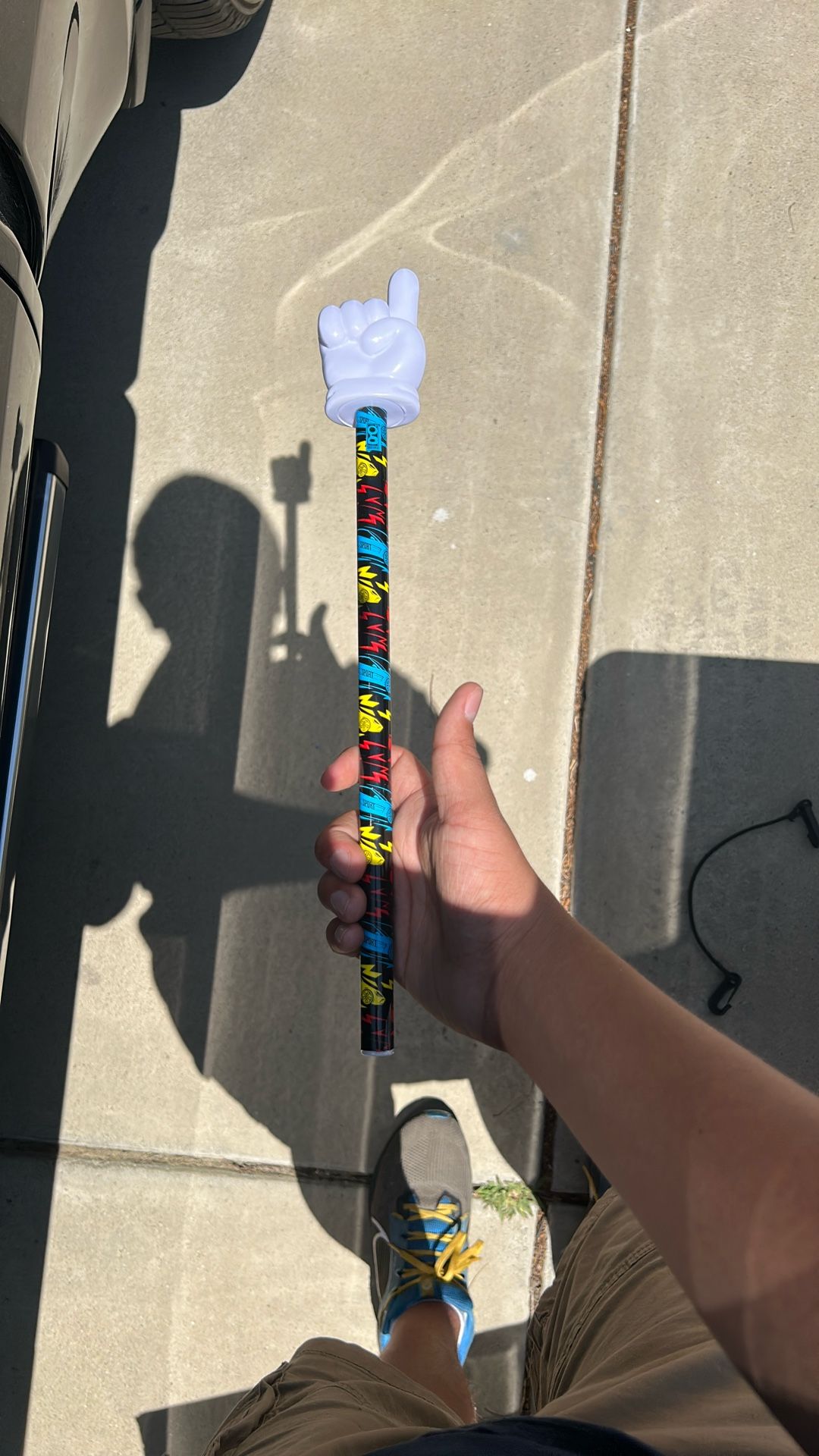 Finger pointer stick