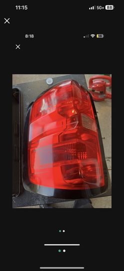 16 17 18 19  chevy silverado left tail light Oem