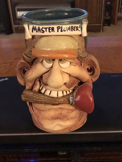 Hand Made Master Plumber Mug