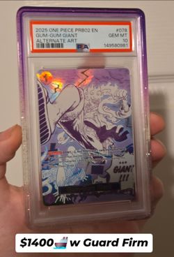 Gum Gum Giant PSA 10 w Guard