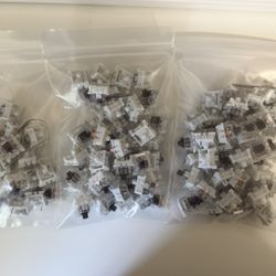Outemu(Gaote) Brown Switches for MX Mechanical Gaming Keyboard,3-Pin 45gf Tactile 