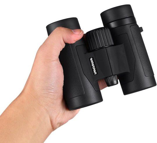 Wingspan Optics FieldView 8X32 Compact Binoculars for Bird Watching. Lightweight and Compact for Hours of Bright, Clear Bird Watching. Also for Outdoo