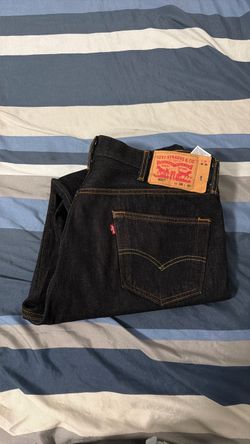 Charcoal Levi's 501 Jeans W38 L30