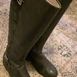 Marc Fisher 8W Gray  Knee-High Boots