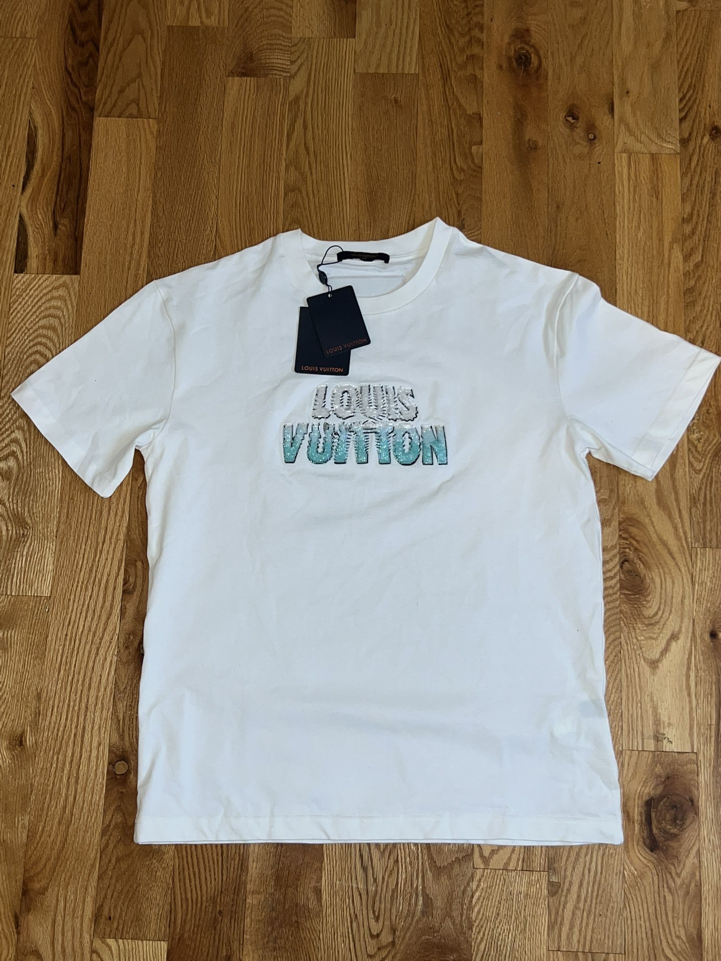 LV Shirt Blue White Brand New 