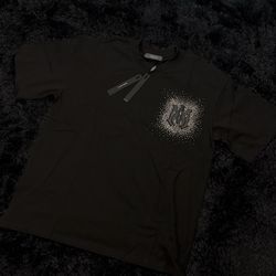 Amiri Rhinestones Tee