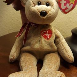 TY BEANIE BABY 1999" SIGNATURE BEAR"❤ *READ ENTIRE DESCRIPTION BELOW FOR MORE INFO ⤵️⤵️⤵️