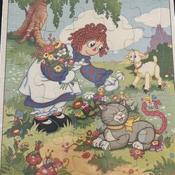New! Vintage Raggedy Anne Puzzle