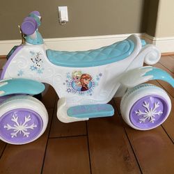 Disney Bike Auto Power With Elsa And Anna