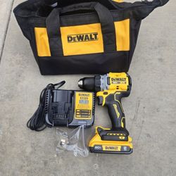 Dewalt 20v Drill Brushless XR 2 Speed And Charger And Battery Brand New 