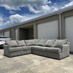 Gray Sectional Couch