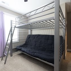 Full Size Bed And Futon 