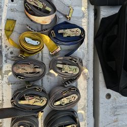 E Track Ratchet Straps