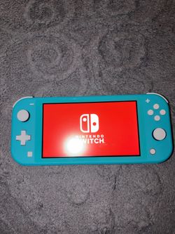 Nintendo switch lite open box comes with charger and box