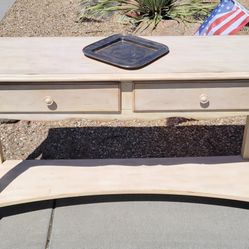 Ralph Lauren Console Table With Silver Tray These Are Worth Thousands 