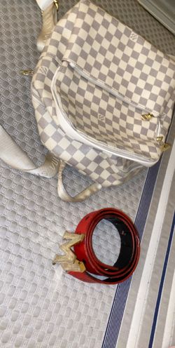 Lv bag 100% authentic and MCM belt all red No Box!! 100% authentic