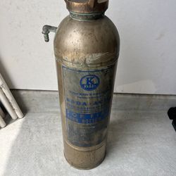 Vintage Kidde Soda Fire Extinguisher