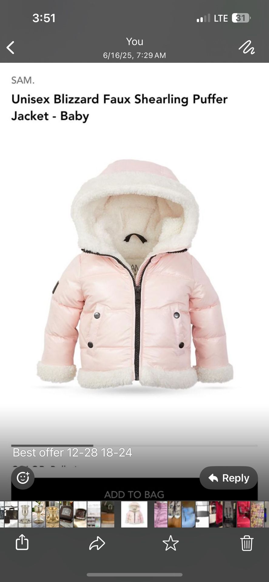 Sam Baby Jacket