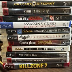 PS3 And PS4 Games ALL
