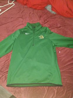 Amherst comets Nike Green Quarter-Zip Pullover