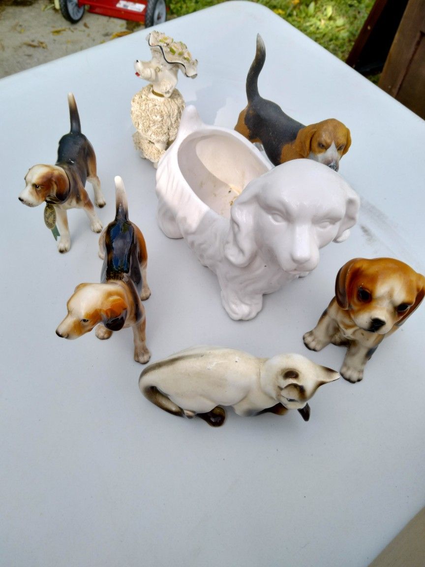 Ceramic dogs $5 Per Piece