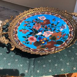 19th Century Porcelain Bronze Centerpiece Available Read Description