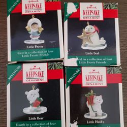 Four Miniature Ornaments