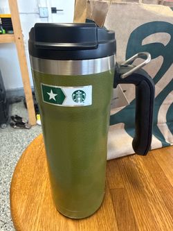 NEW Starbucks Military Stanley Double Walled Steel Tumbler 20oz
