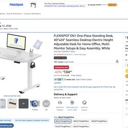Adjustable Computer Desk