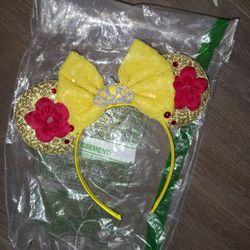 Princess Belle Minnie ears 