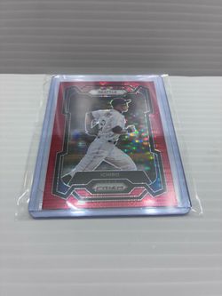 Ichiro Panini Prizm Red Seattle Baseball Card