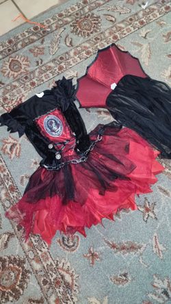 Girls Vampire Halloween Costume