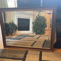 Large Framed Mirror