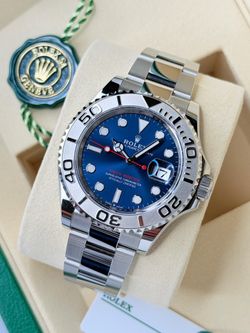 Brand New Rolex Yacht Master with Blue Dial