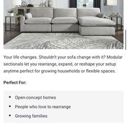 Cloud Couch 3 Piece Sectional With Chaise