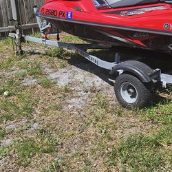 Jet Ski Hull 2015 With Trailer N Title