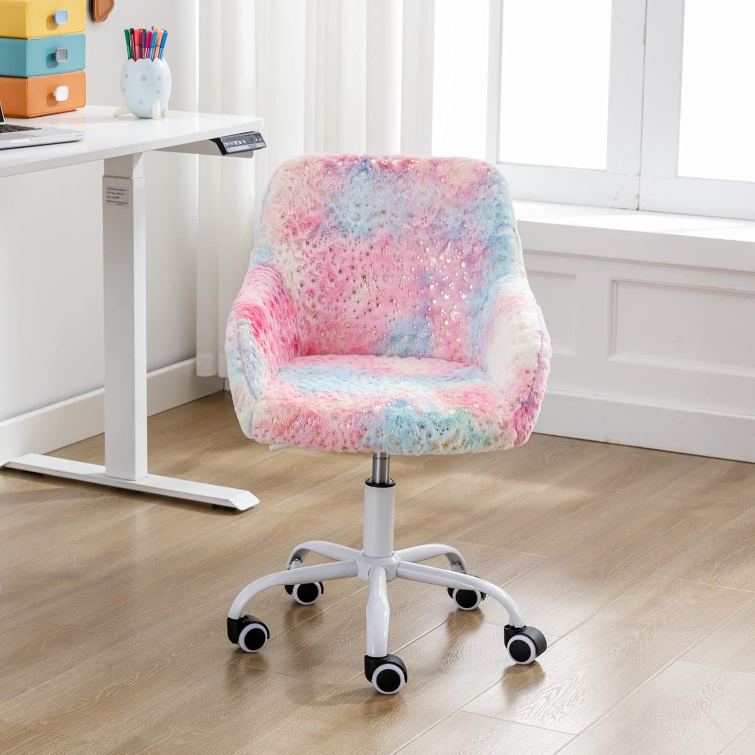 New HEAH YO Kids Swivel Chair with Wheels, Adjustable Children